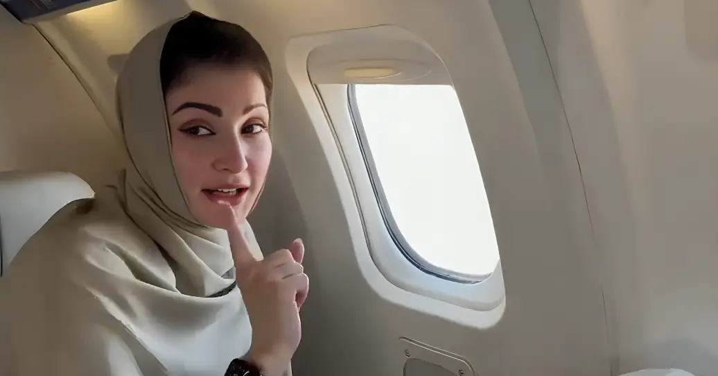 Punjab CM Maryam Nawaz on a flight to Multan to assess flood impact, reviewing relief efforts and support for affected families.