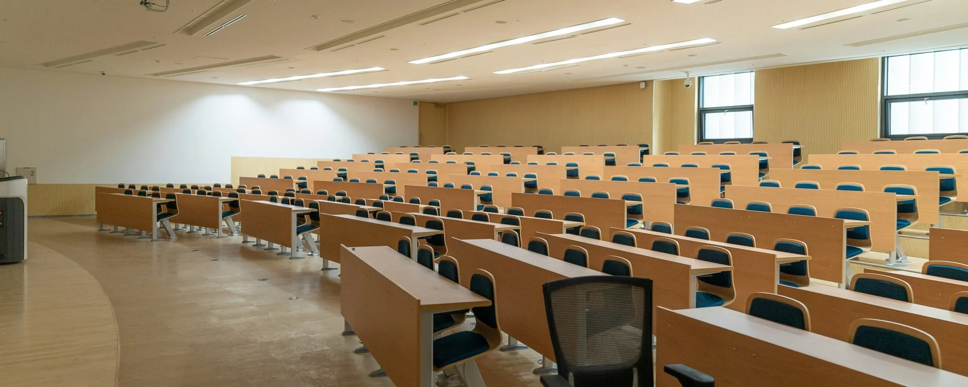 Empty classroom representing PNMC warning about 38 fake nursing colleges in Pakistan