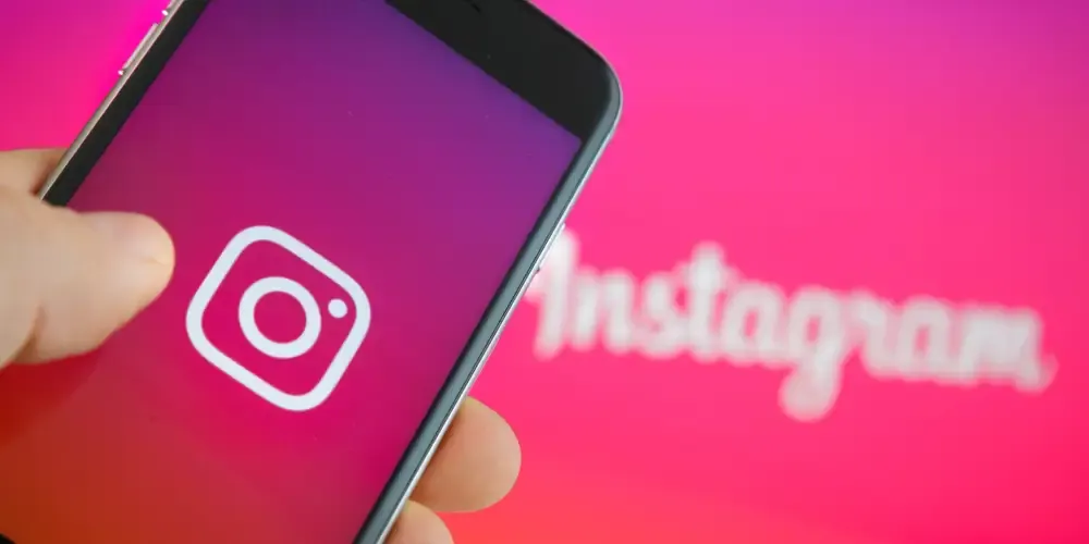 Instagram app logo displayed on smartphone screen representing the launch of Instagram Ring Awards 2025 for top creators