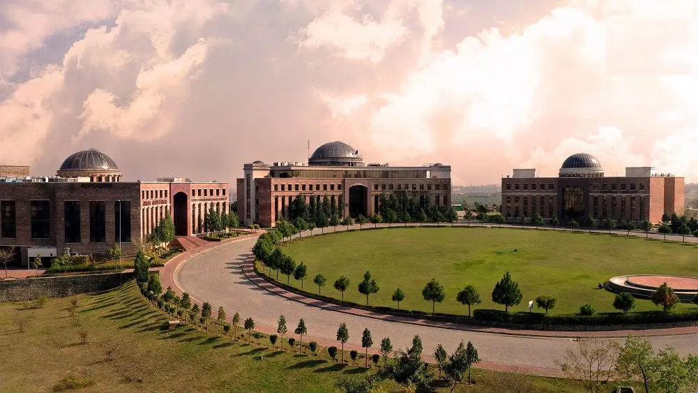 Image showing a modern Pakistani university campus symbolizing the achievement of 48 Pakistani universities ranked in the Times Higher Education World Rankings 2026.