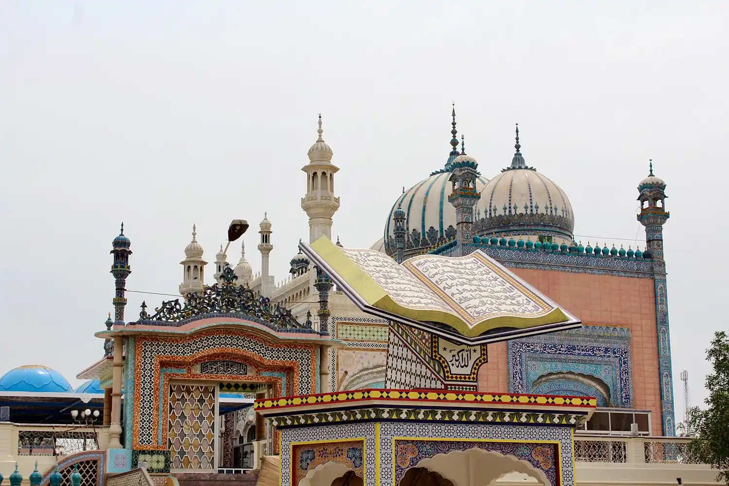 Beautiful mosque architecture in Punjab representing the Punjab loudspeaker ban policy for mosques