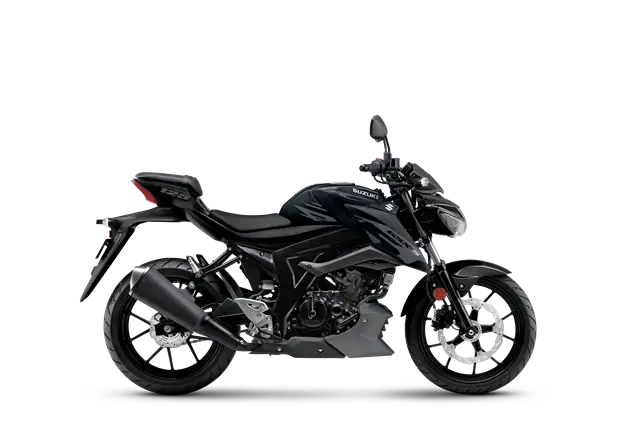 Optimized image of Suzuki GSX 125 bike featured in Pak Suzuki’s new 0% markup installment offer for Pakistani customers.