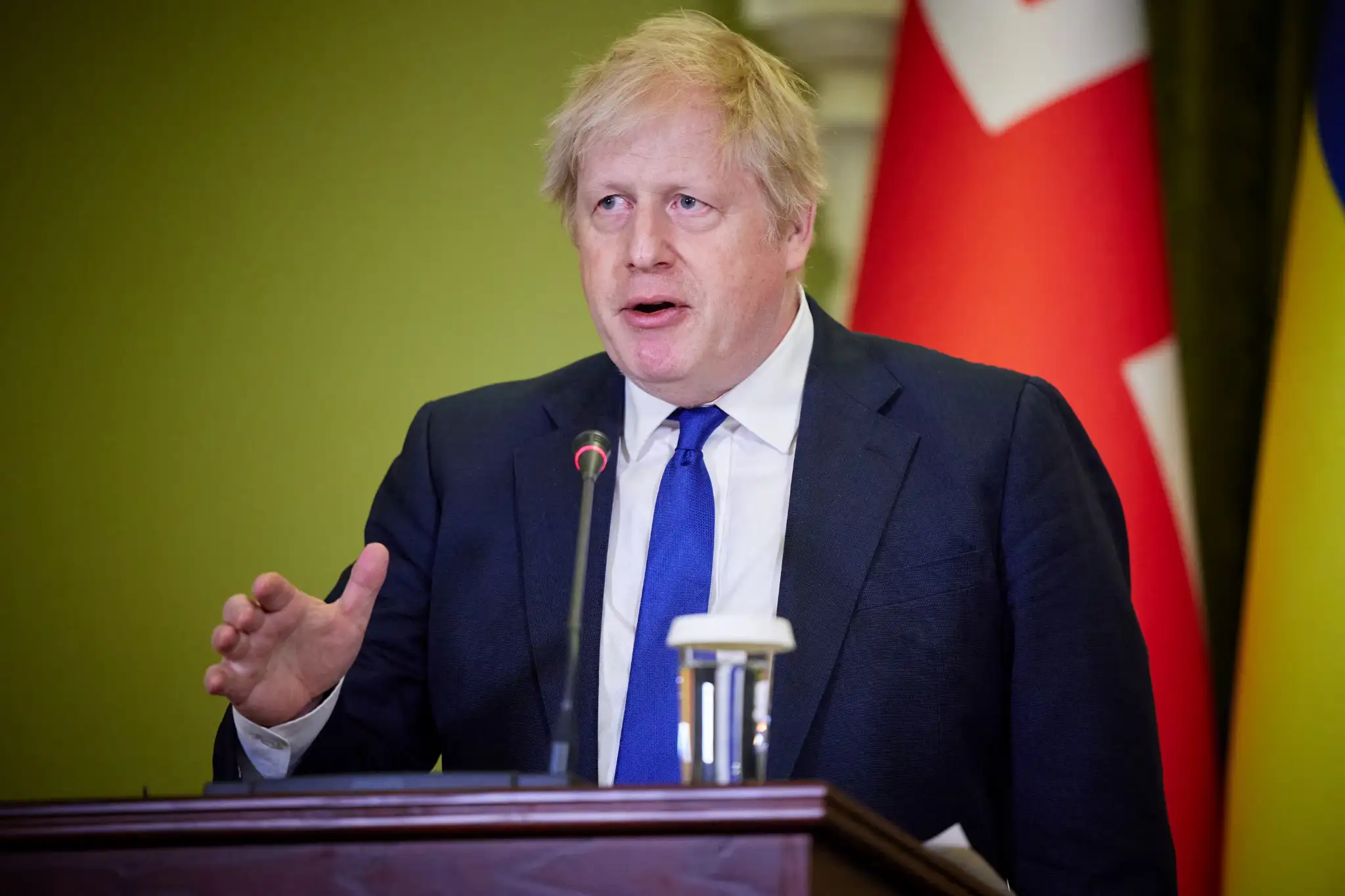 UK Prime Minister addressing the nation about new £10 million security funding to protect mosques and Muslim communities across Britain