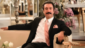 Raja Faisal Rathore, newly elected Prime Minister of Azad Jammu and Kashmir, posing for a photograph