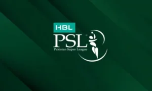 HBL PSL Pakistan Super League official logo on a green background, used for an article about PSL new teams expansion.