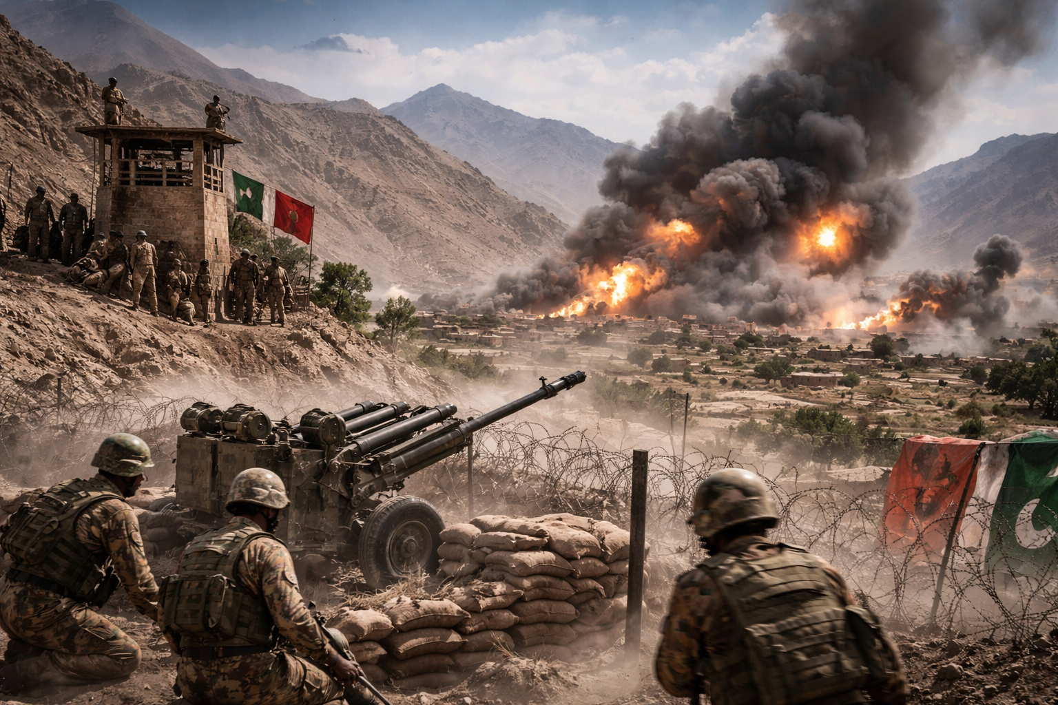 Pakistan-Afghanistan border tensions rise