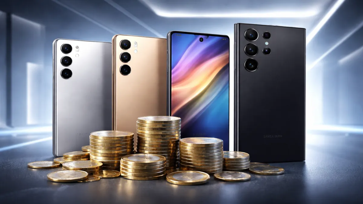 Galaxy S26 price leak showing multiple Samsung Galaxy S26 models with premium design