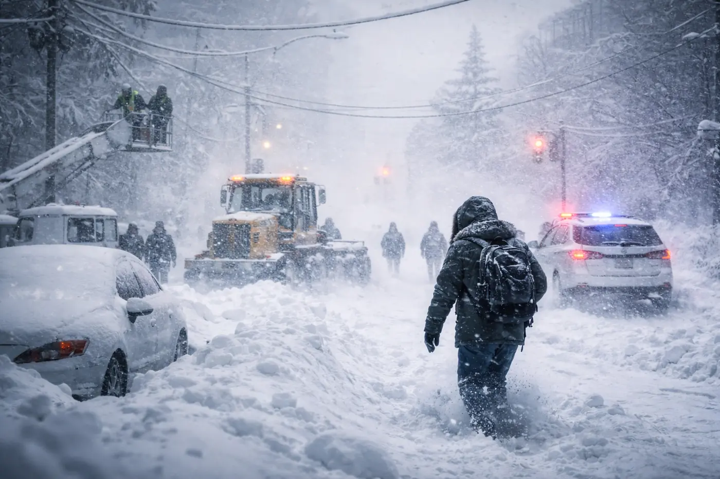 US Northeast Blizzard Hits Millions