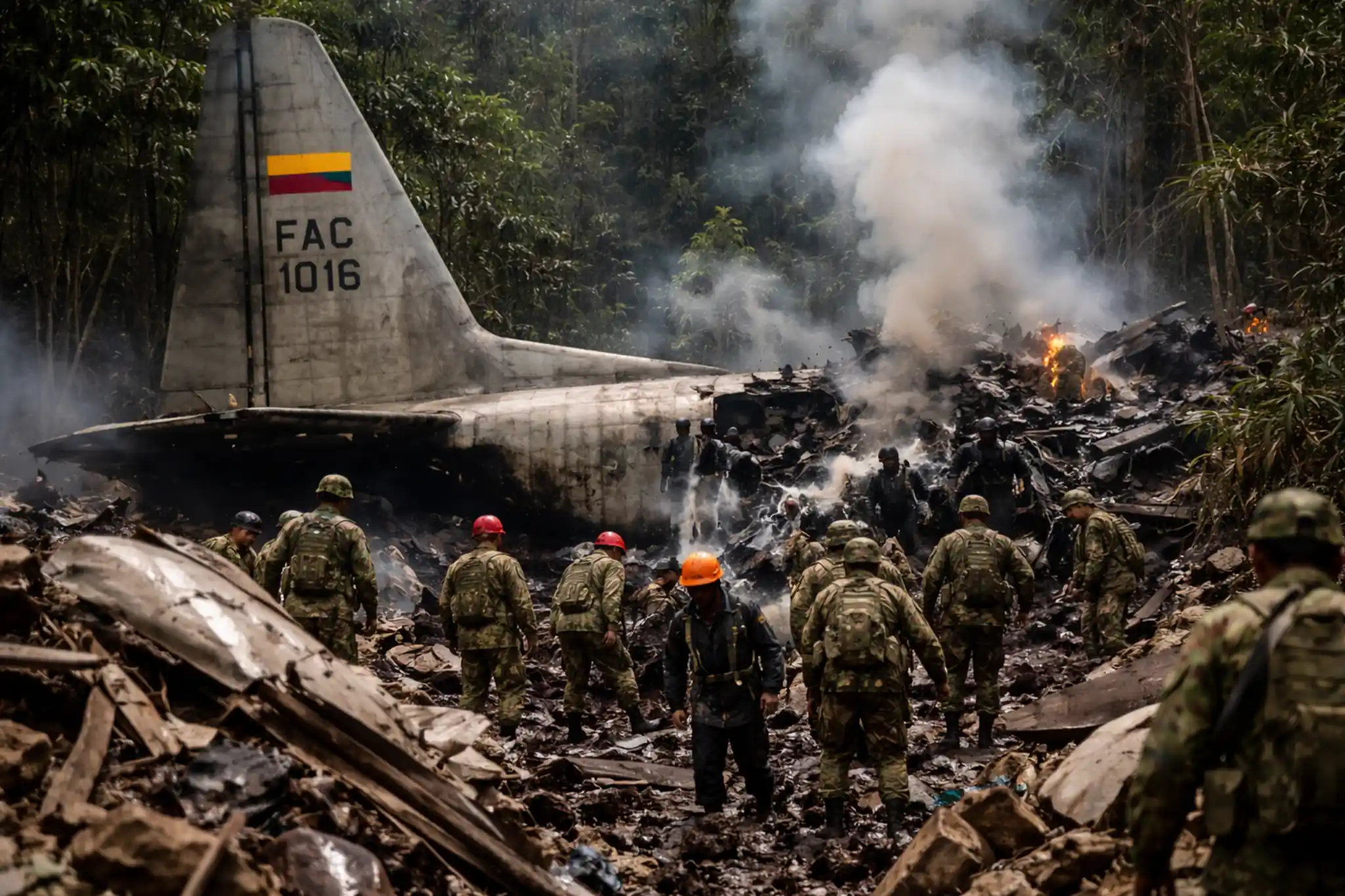 Colombia Plane Crash Kills Dozens in Tragedy