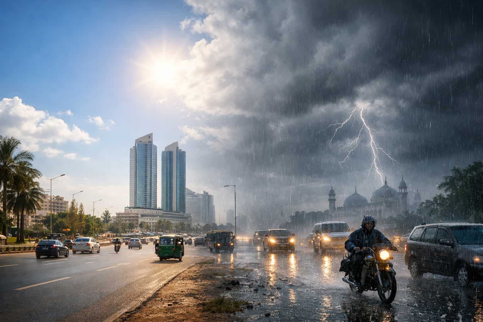 Karachi rain forecast today