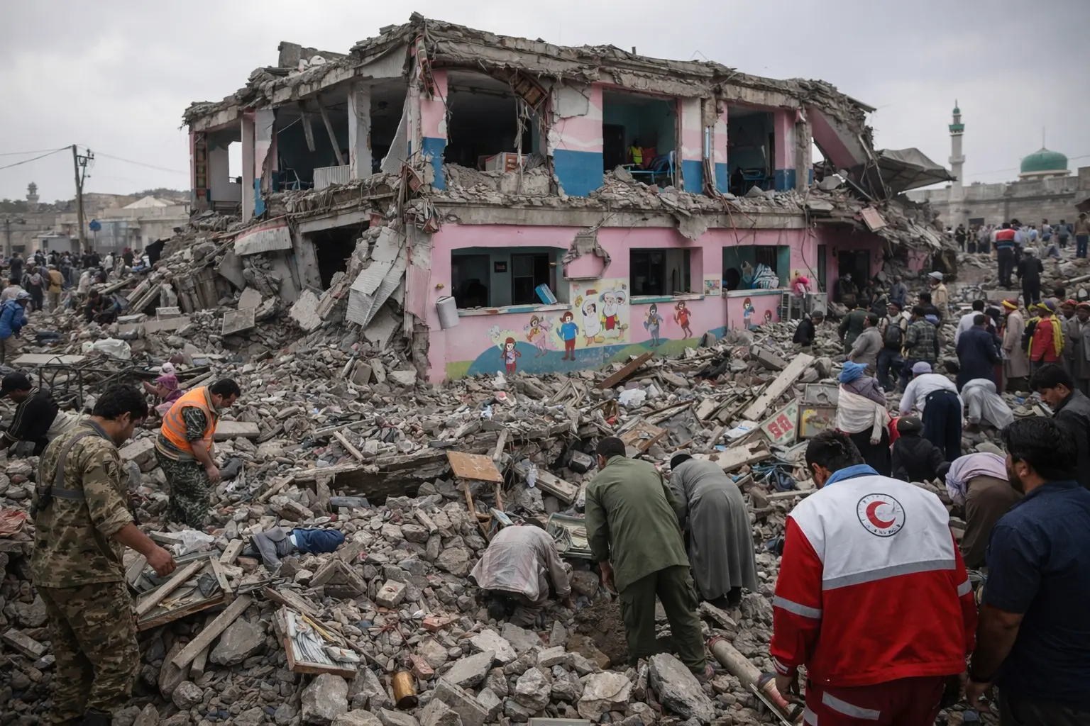 Iran School Bombing Raises Targeting Questions