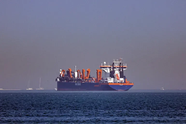 Oil tanker sailing through Strait of Hormuz amid rising Oil Shipping Rates tensions