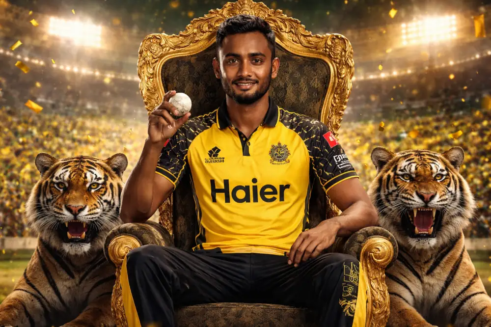 Shoriful Islam PSL Signing by Zalmi