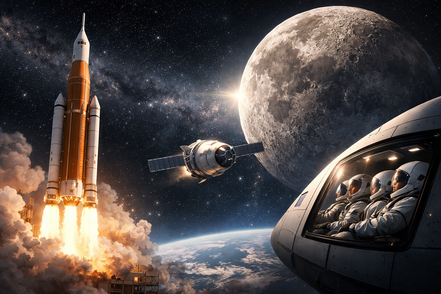 Artemis II Moon Mission Launch