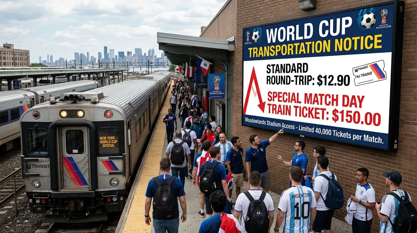 World Cup Train Tickets Price Hike to $150