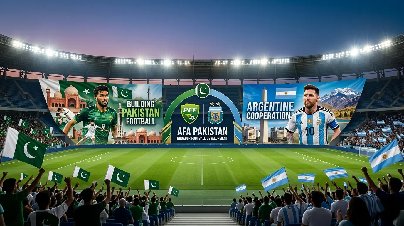 : Pakistan Argentina Football Talks for Friendly Match