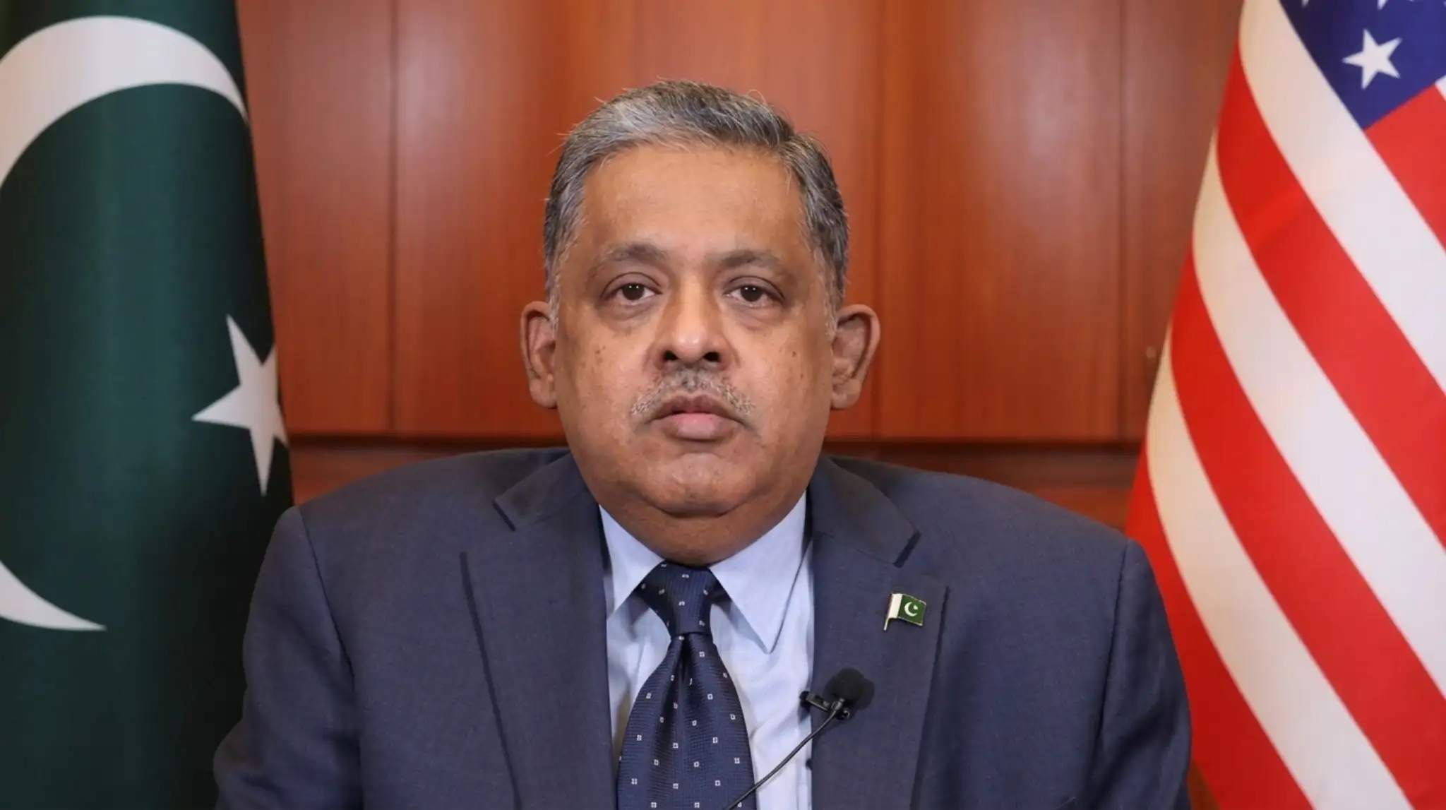 Pakistani diplomat speaking on Pakistan diplomacy efforts in US Iran ceasefire and regional peace