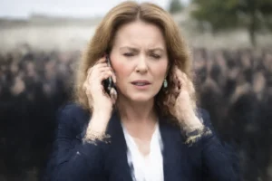 Sarah Ferguson looking concerned amid Sarah Ferguson panic over Epstein investigation developments