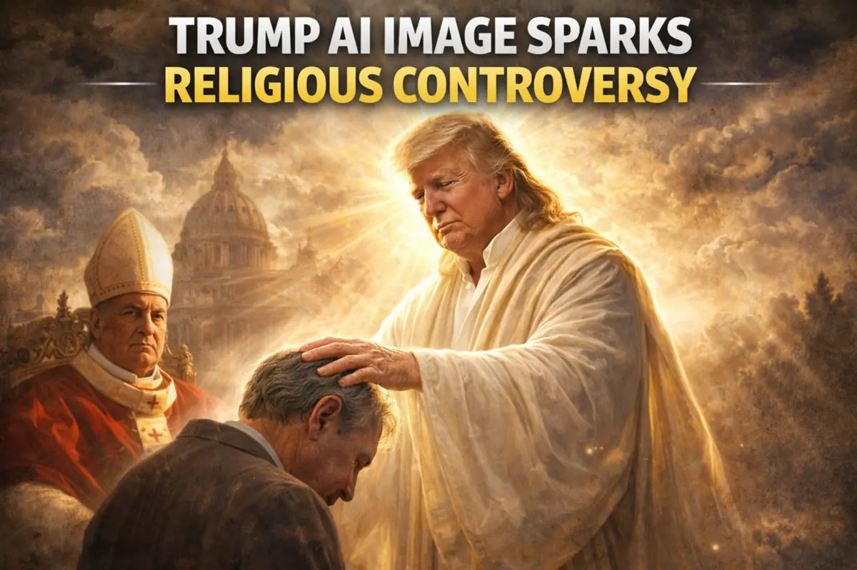 Trump AI Image Sparks Religious Controversy