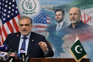 US Iran Talks briefing by Pakistan Foreign Office spokesperson in Islamabad discussing diplomacy and peace negotiations