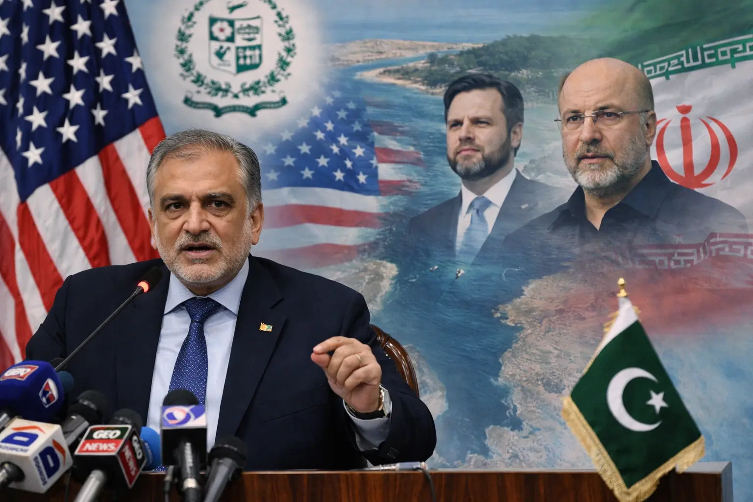 US Iran Talks briefing by Pakistan Foreign Office spokesperson in Islamabad discussing diplomacy and peace negotiations