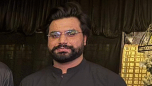 A portrait of Farrukh Afzal, the victim of the Islamabad kidnapping case, used for news reporting.