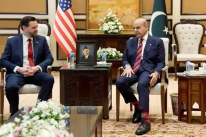 PM Shehbaz during Iran US Talks discussions with American officials on regional peace efforts
