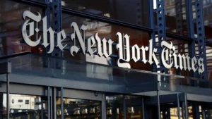 The New York Times building related to the Israel NYT Report controversy and legal dispute