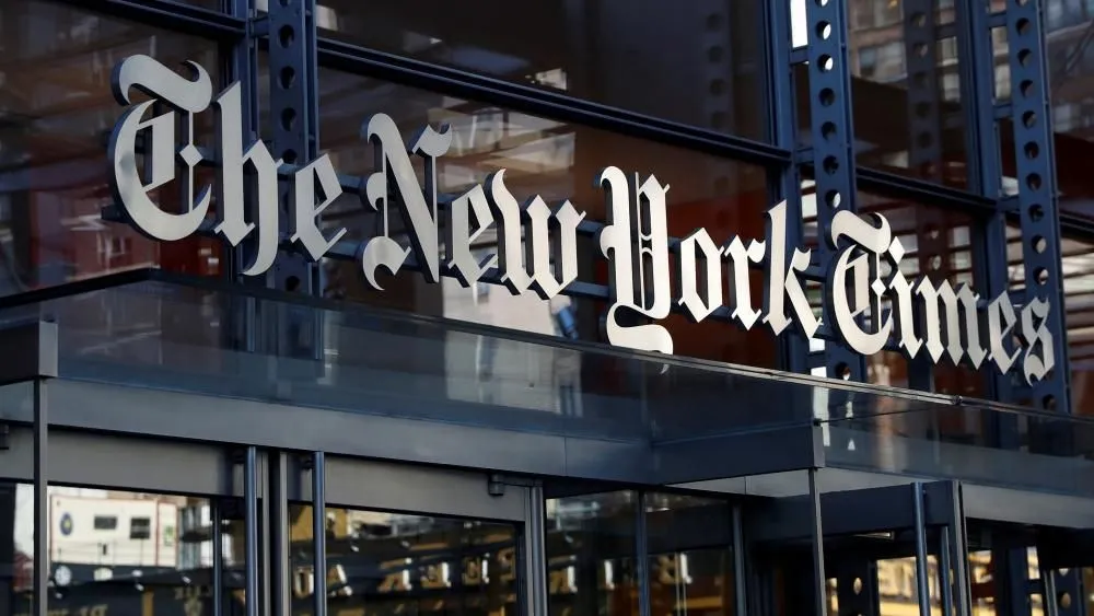 The New York Times building related to the Israel NYT Report controversy and legal dispute