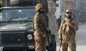 Pakistan Army soldiers during KP IBOs against militants in Khyber Pakhtunkhwa