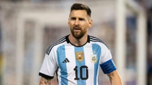 Messi Injury concern as Lionel Messi appears during Argentina football match before World Cup 2026