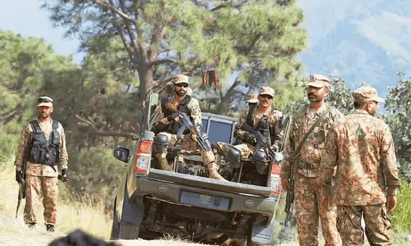 Pakistan security forces operation against North Waziristan terrorists in KP region