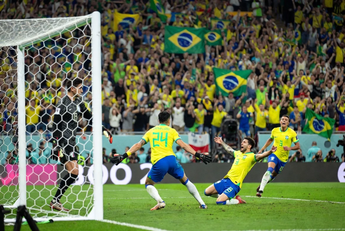 Gabriel Martinelli celebrates dramatic late winner as Brazil edge Japan 2-1 in FIFA World Cup 2026 Round of 32