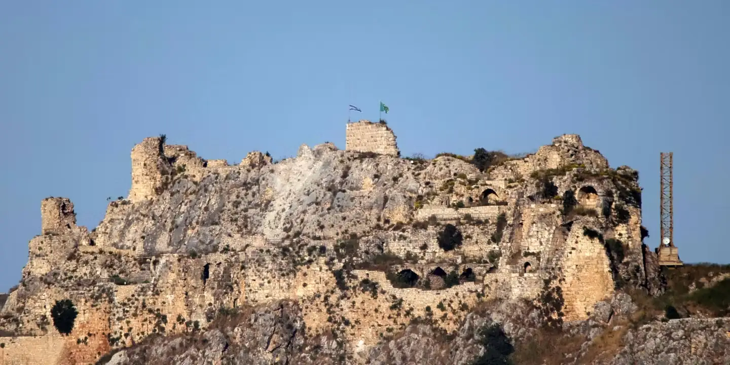 Beaufort Castle in southern Lebanon during the Israel Lebanon conflict as military operations continue in the region.