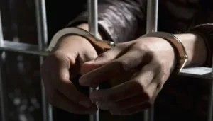 Suspect in Karachi Wife Murder case shown in custody after arrest following alleged domestic dispute