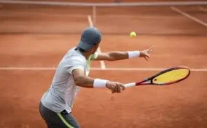 Tennis player in action during a match ahead of Pakistan Tennis Events scheduled in Islamabad in 2026.