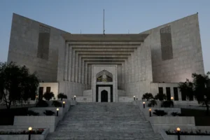Supreme Court of Pakistan building in Islamabad related to the SC Judges ruling on dismissal and judicial integrity.