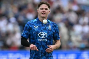 Sonny Baker of England during training ahead of a potential Test debut against New Zealand at Lord's