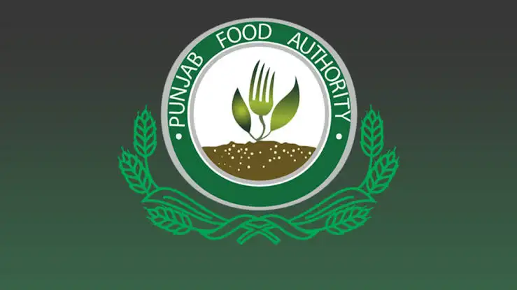 Punjab Food Authority logo representing Food Safety inspections and enforcement against hygiene violations in Multan Division.