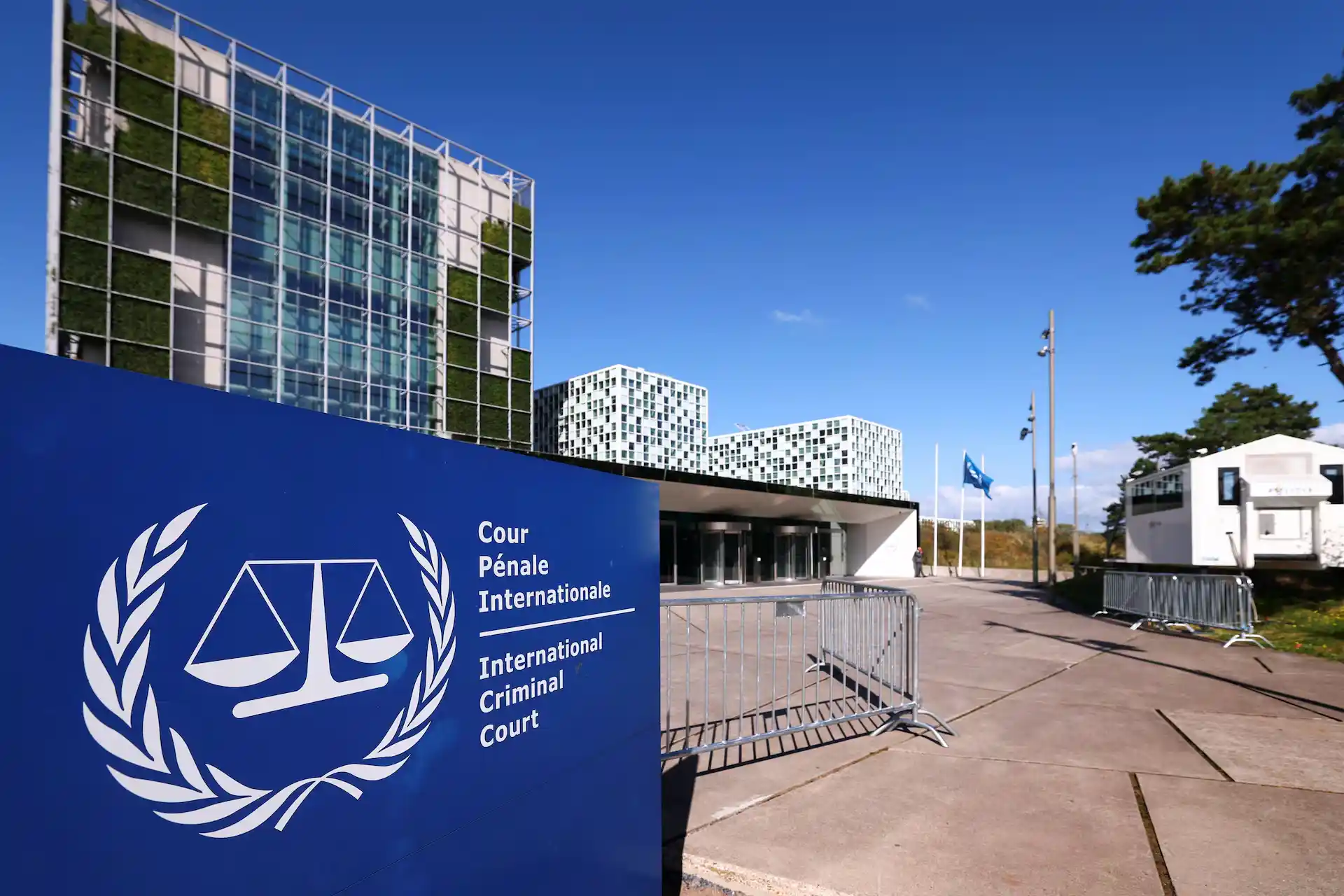 International Criminal Court headquarters in The Hague as the Trump administration launches efforts to increase diplomatic and legal pressure on the ICC.