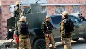 Pakistan security forces deployed during Operation Shaban in Balochistan as counterterrorism operations continue against militants.