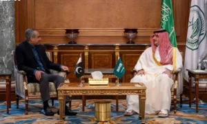 Pakistan Saudi Security meeting between Mohsin Naqvi and Saudi Interior Minister in Riyadh
