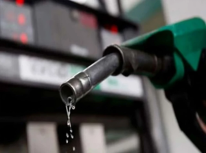 Fuel nozzle at a petrol station representing Petrol Prices in Pakistan following the expected increase in petrol and diesel rates.