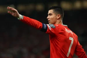 Cristiano Ronaldo waves to supporters before Portugal's match after confirming his Ronaldo last World Cup at the FIFA World Cup 2026.