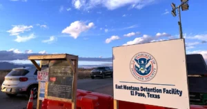 East Montana Detention Facility in El Paso, Texas, amid Texas ICE Abuse allegations involving detainee treatment and human rights concerns.