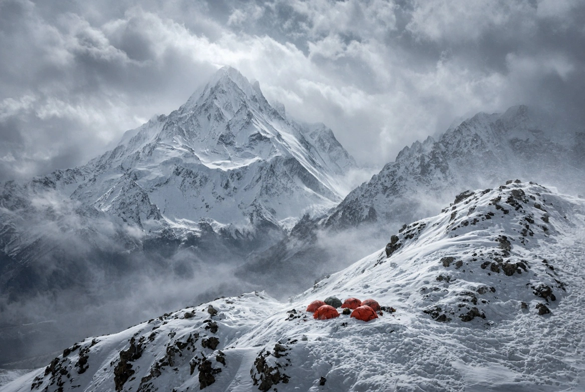Asma Mushtaq Recovery Mission Halted by Snow