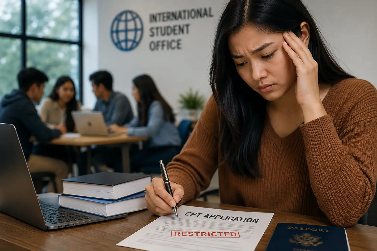 Student CPT restrictions affecting international students and university internship applications