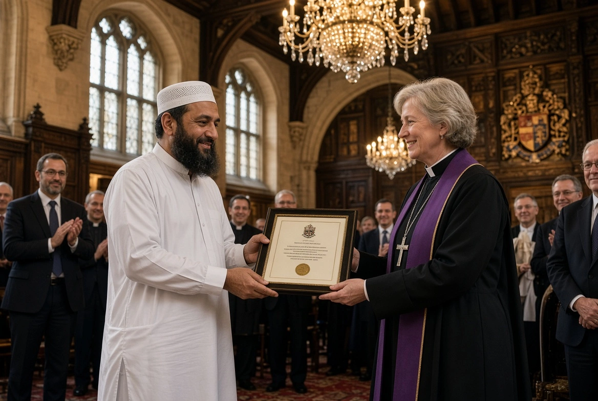 Ashrafi Hubert Award Received in London