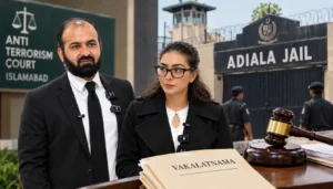 ATC hearing involving Imaan Mazari and Hadi Ali Chattha at Adiala Jail