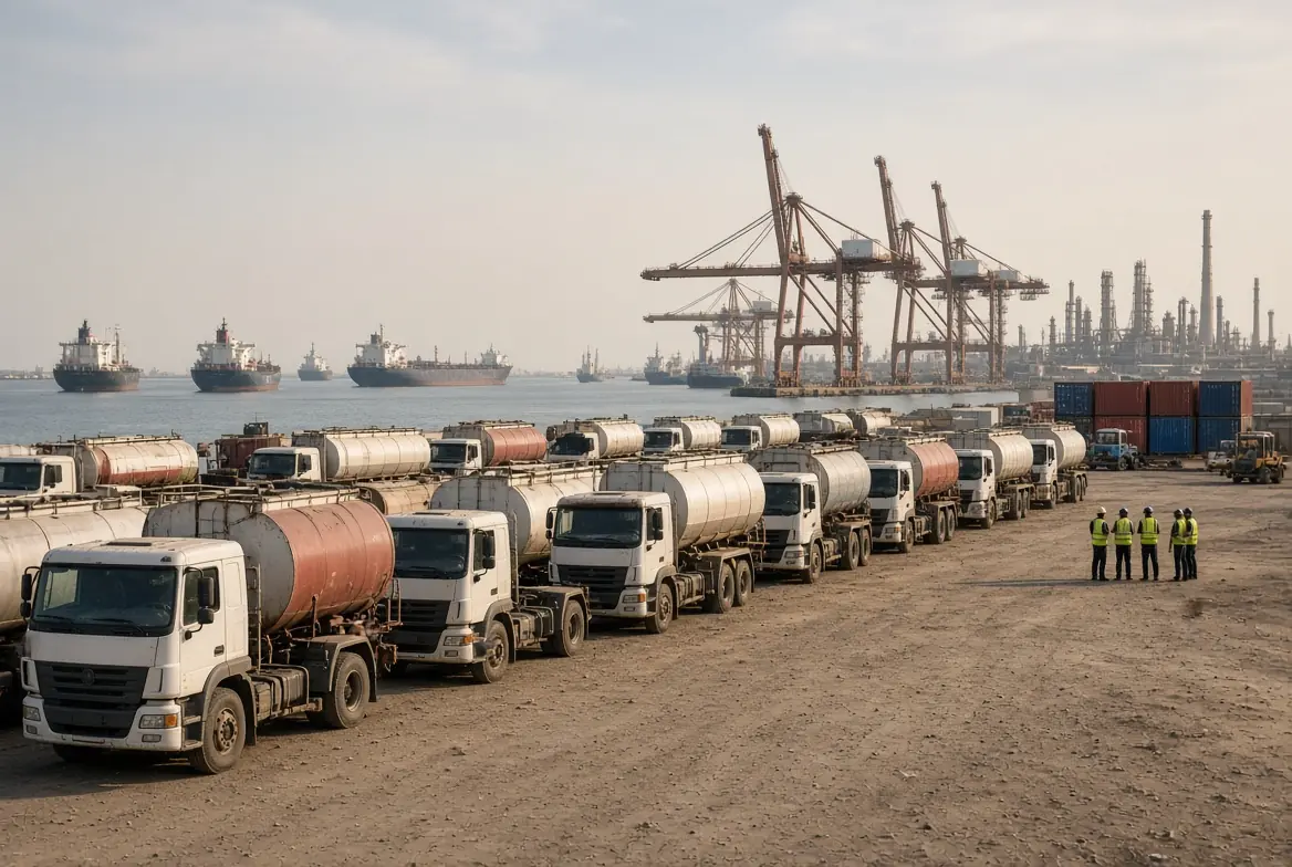 Basra oil crisis leaves workers idle and trucks empty
